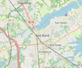 Area schools map